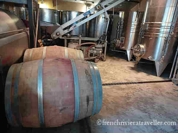 Casks of wine