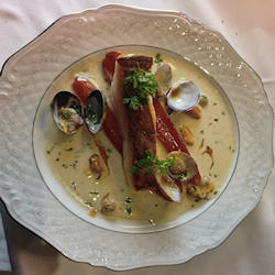Seafood plate