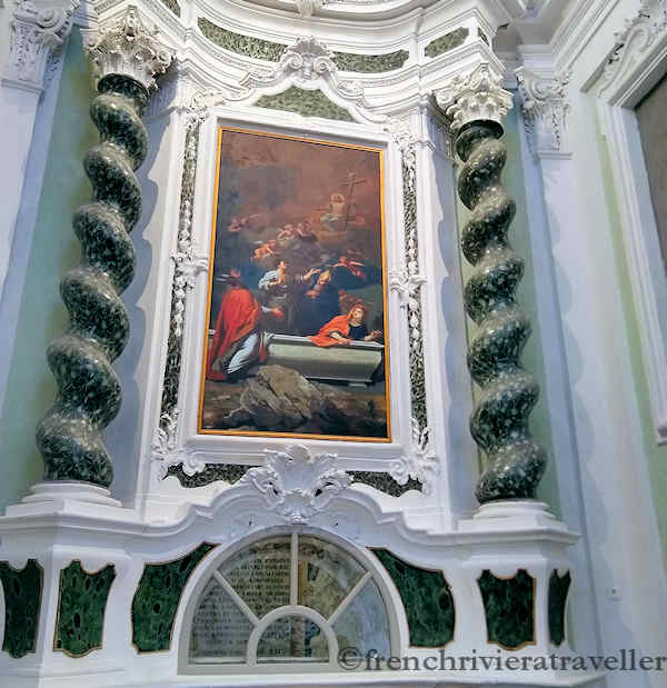 Lateral chapel in Saint Pons Abbey